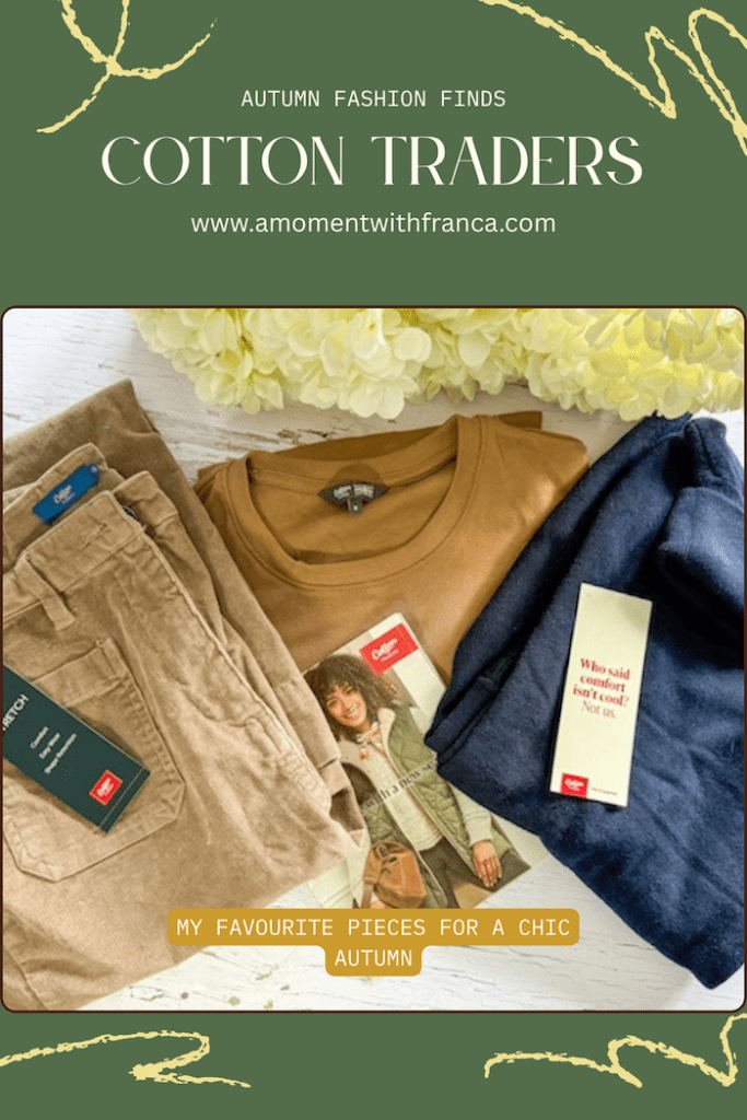 Cotton Traders Haul: My Favourite Autumn Pieces For 2025 Pinterest Pin