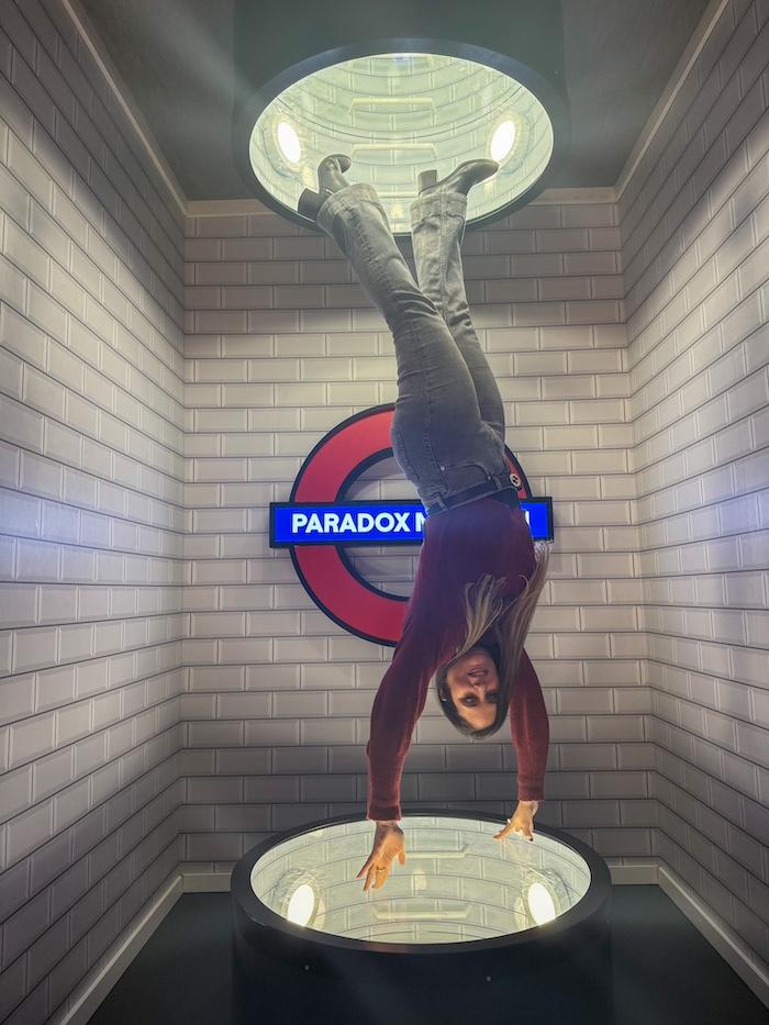 Paradox Museum London Reverse Room Tube