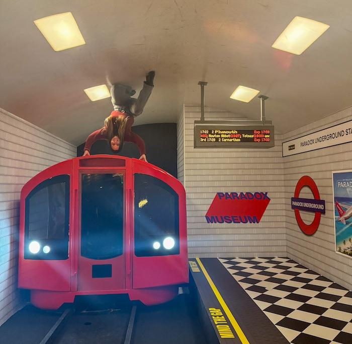 Paradox Museum London Reverse Room