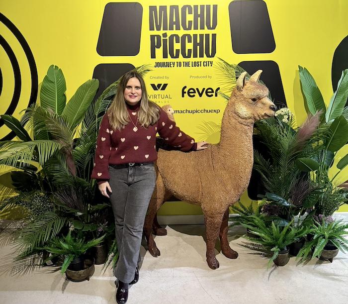Machu Picchu VR London. Franca
