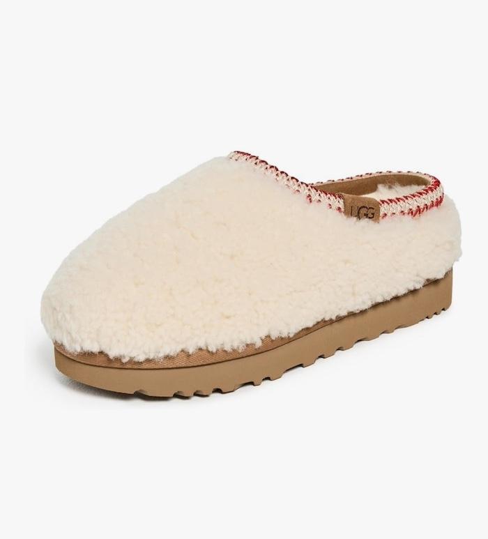 Women’s shearling slippers cosy Christmas gift 2025