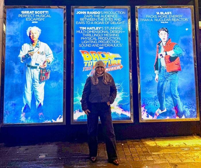 Back to the Future The Musical - Theatre Signs