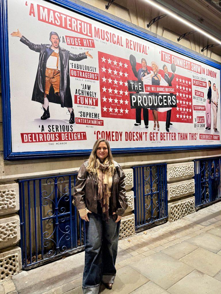 The Producers Musical at Garrick Theatre in London