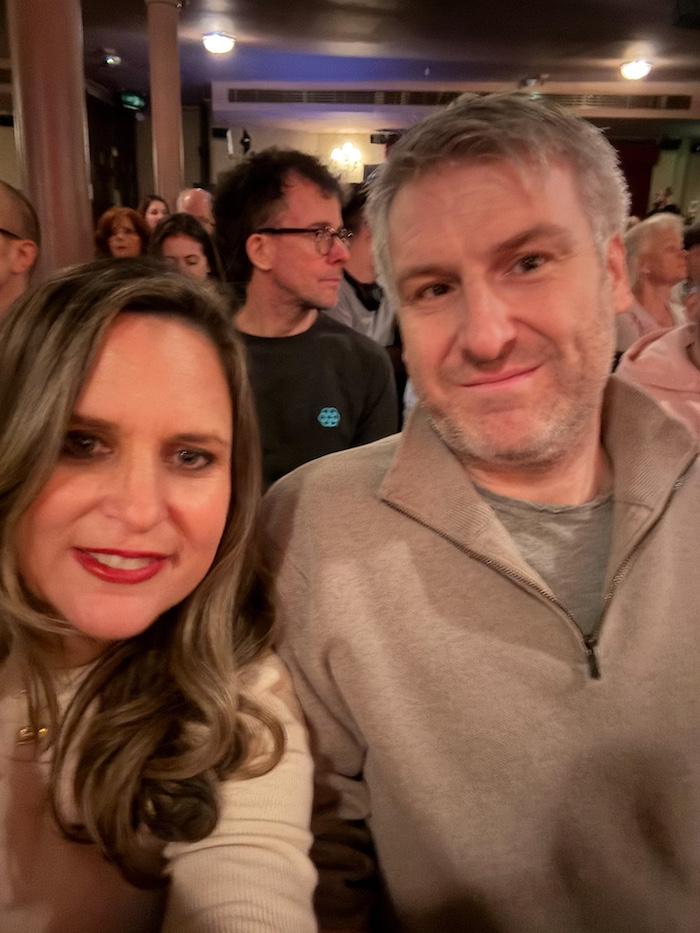 The Producers Musical London Selfie Nick & I