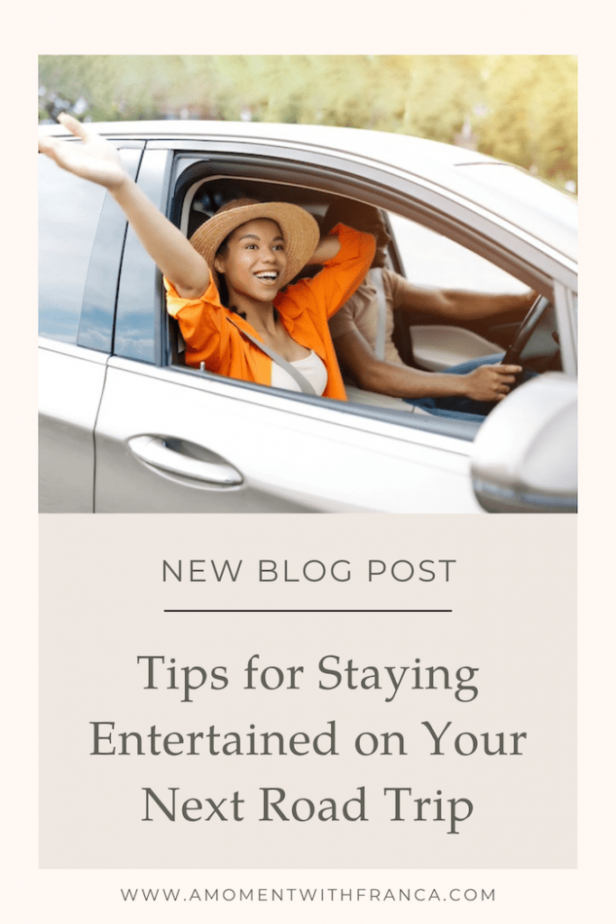 Tips for Staying Entertained on Your Next Road Trip Pinterest Pin
