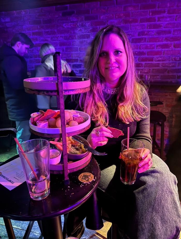 Sabrage - Franca with Food & Drink served at the show