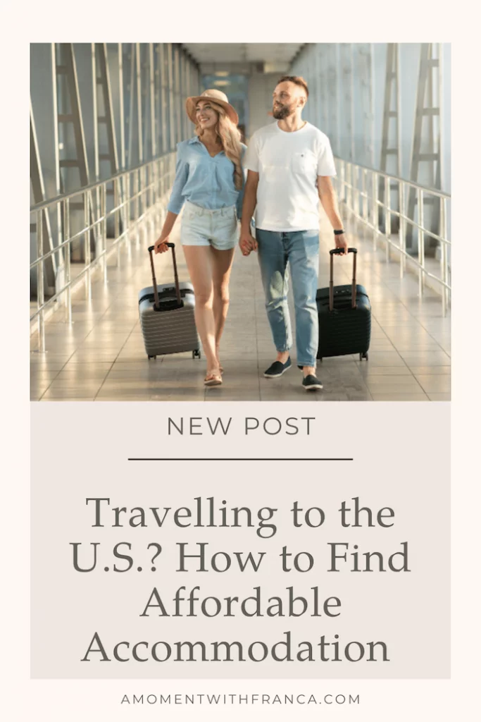 Travelling to the U.S.? How to Find Affordable Accommodation in Any City Pinterest Pin