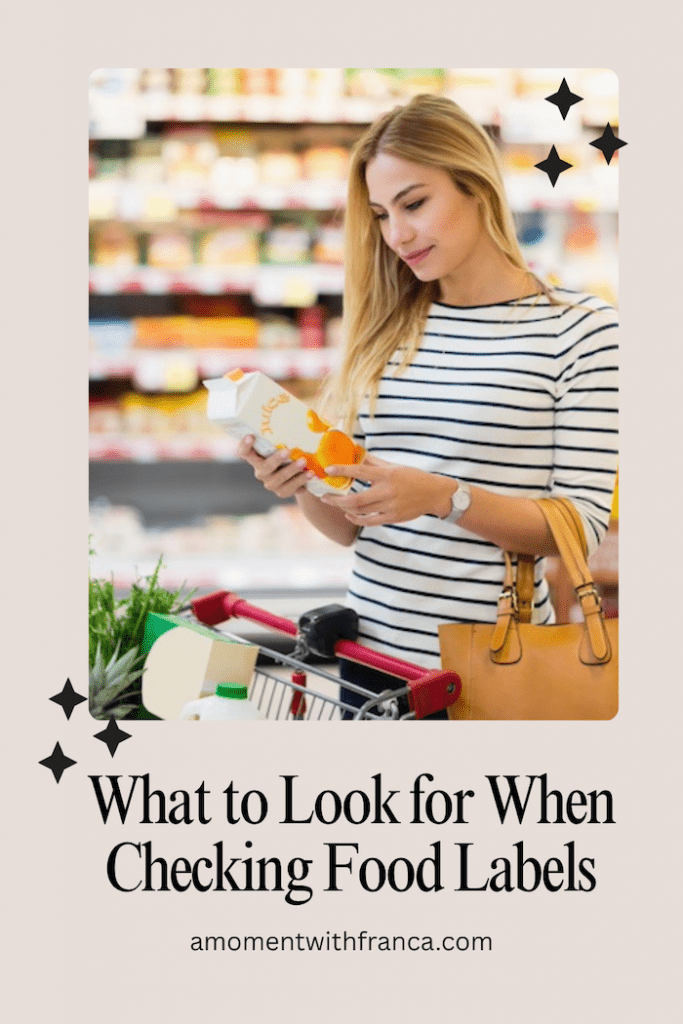 What to Look for When Checking Food Labels Pinterest Pin