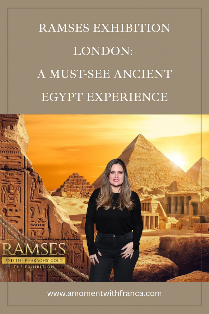 Ramses Exhibition London: A Must-See Ancient Egypt Experience Pinterest Pin