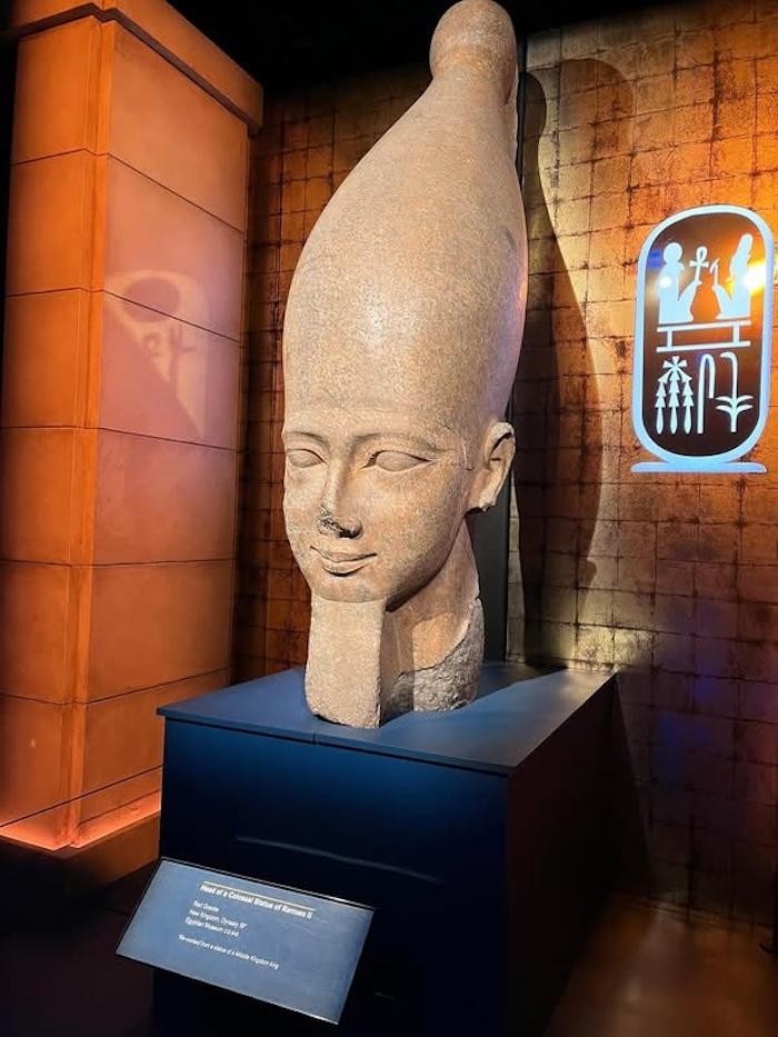 Ramses Exhibition London Ramses Statue