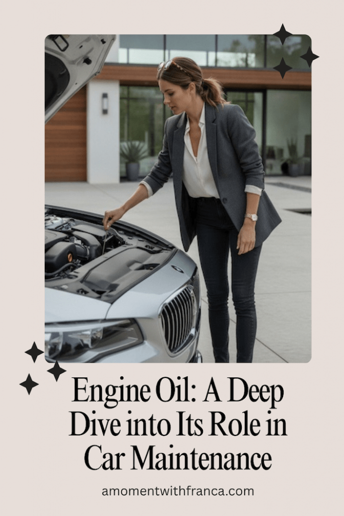 Engine Oil: A Deep Dive into Its Role in Car Maintenance Pinterest Pin