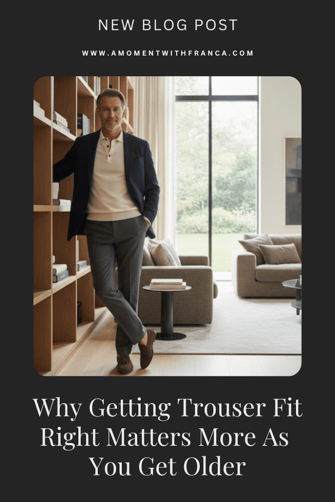 Why Getting Trouser Fit Right Matters More As You Get Older Pinterest Pin